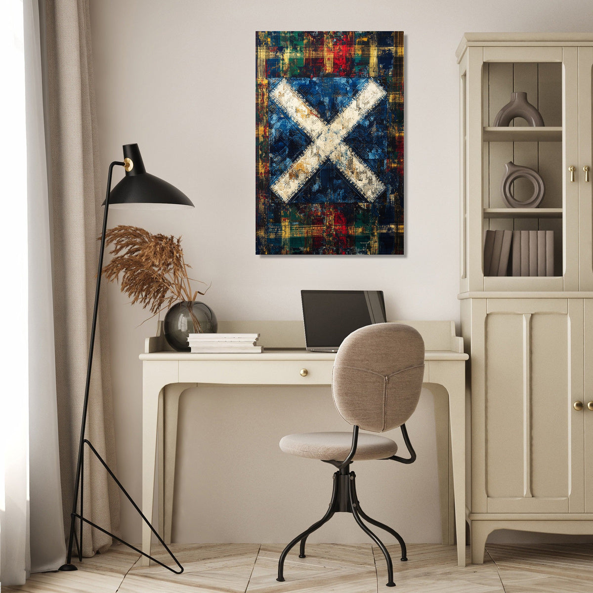 Saltire’s Tartan-Lashed Canvas