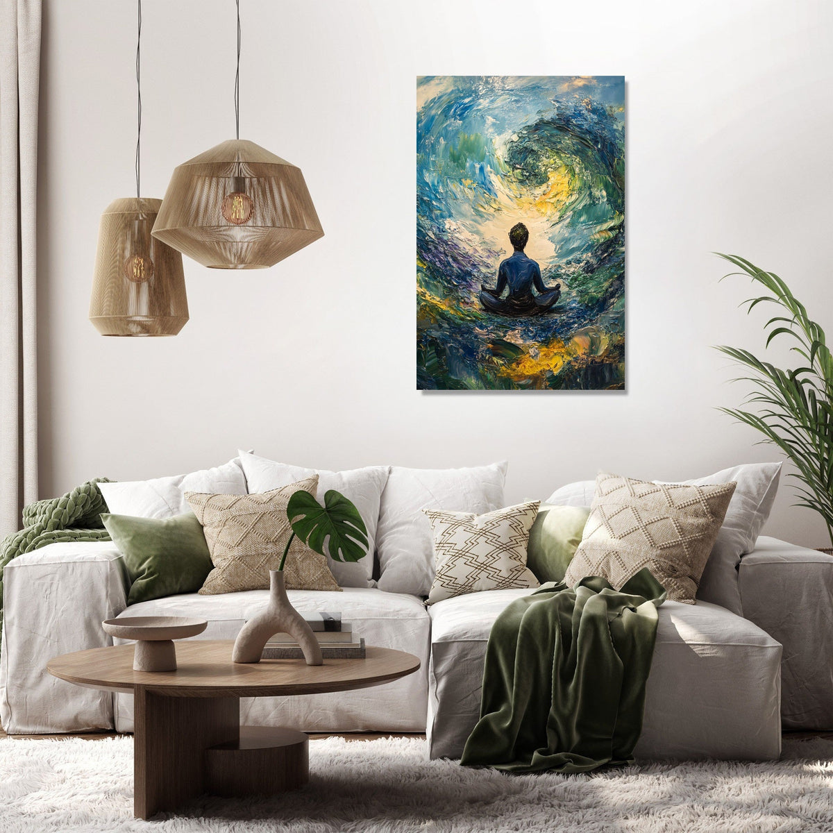 Meditative Tranquillity Canvas