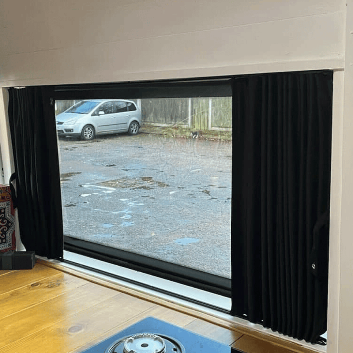 For Fiat Ducato / Ram ProMaster Camper 1 x Side Window Curtain Kit | Van-X