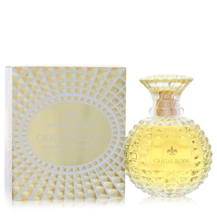 Cristal Royal by Marina De Bourbon Eau de Parfum Spray 3.4 oz (100 ml) for Women