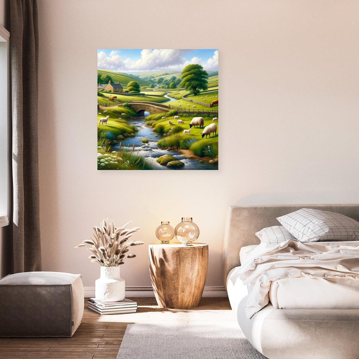 Pastoral Countryside Canvas