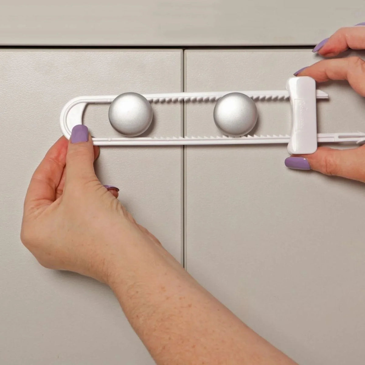Dreambaby Sliding Cabinet Lock - White