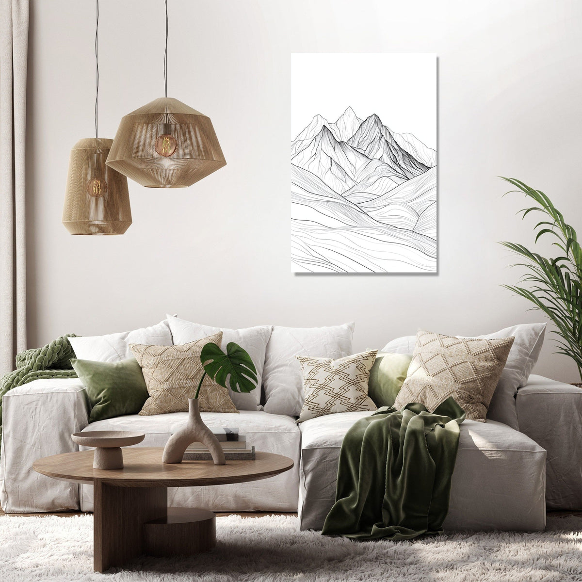 Majestic Mountain Canvas