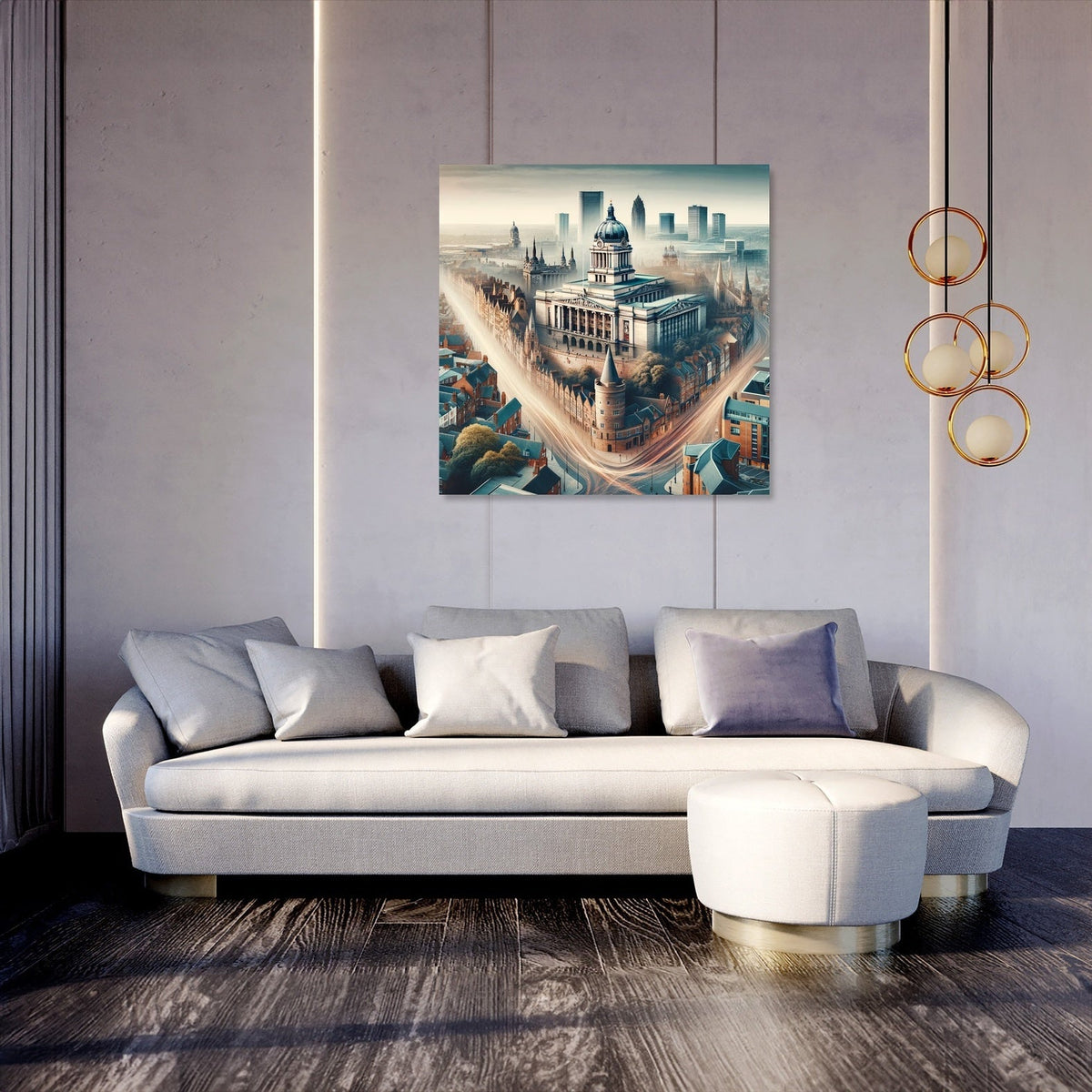 Historic Nottingham Canvas
