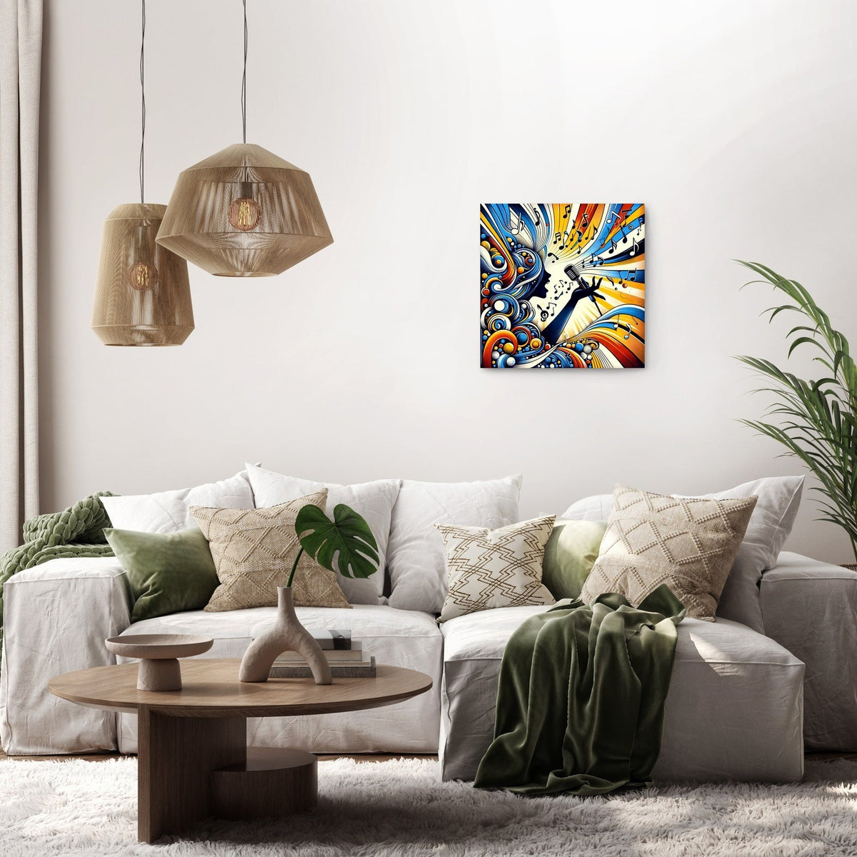 Musical Pop Symphony Canvas