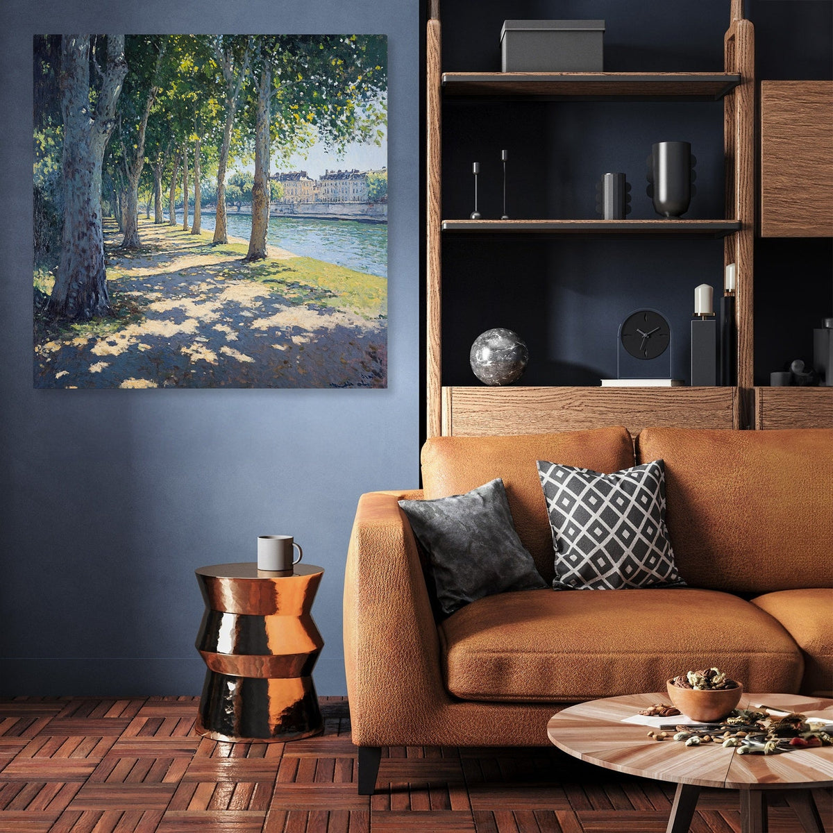 L'Île du Ramier Canvas