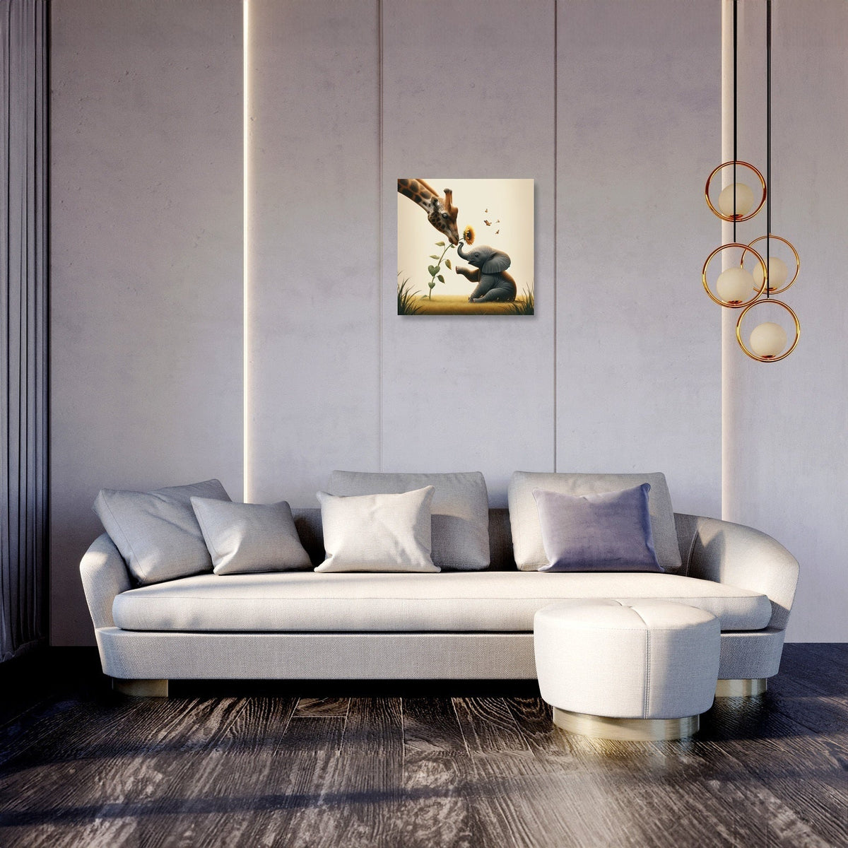 Sunflower Safari Bond Canvas