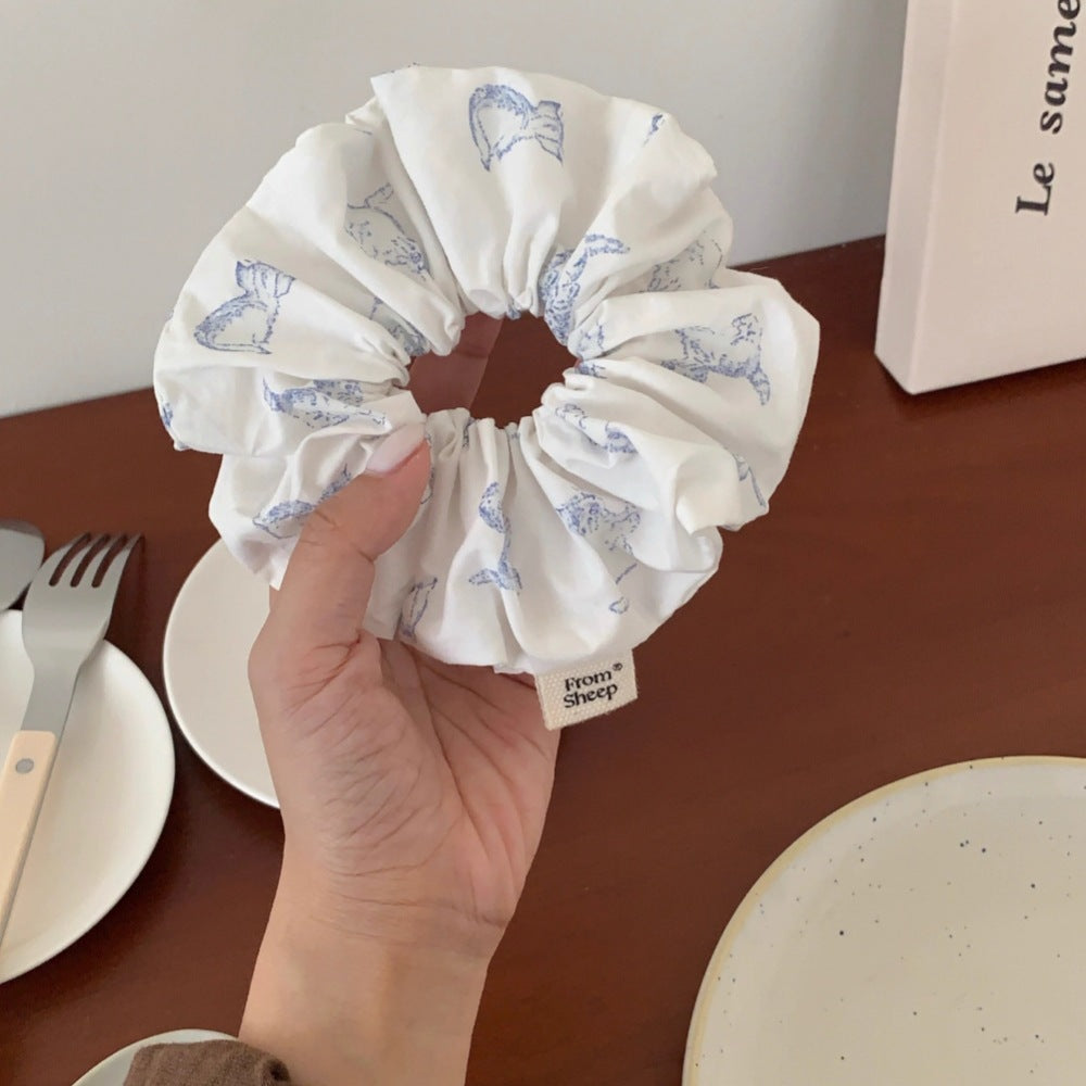 Large Intestine Hair Ring Headdress Female Simple Headband