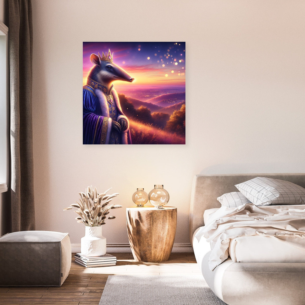 Regal Aardvark Dusk Canvas