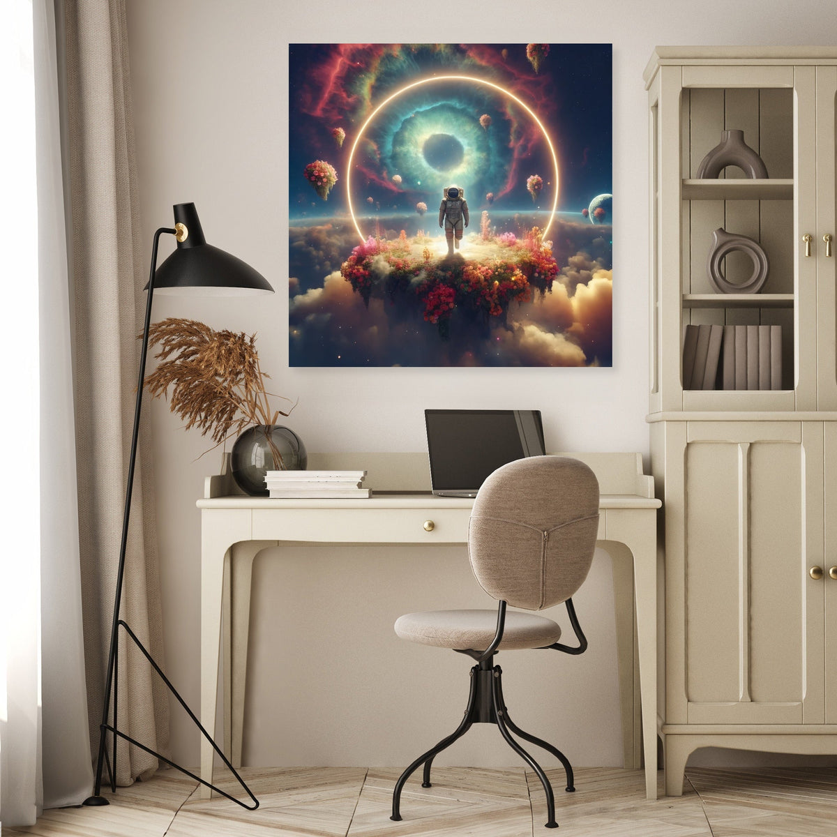 Floating Island Explorer Canvas