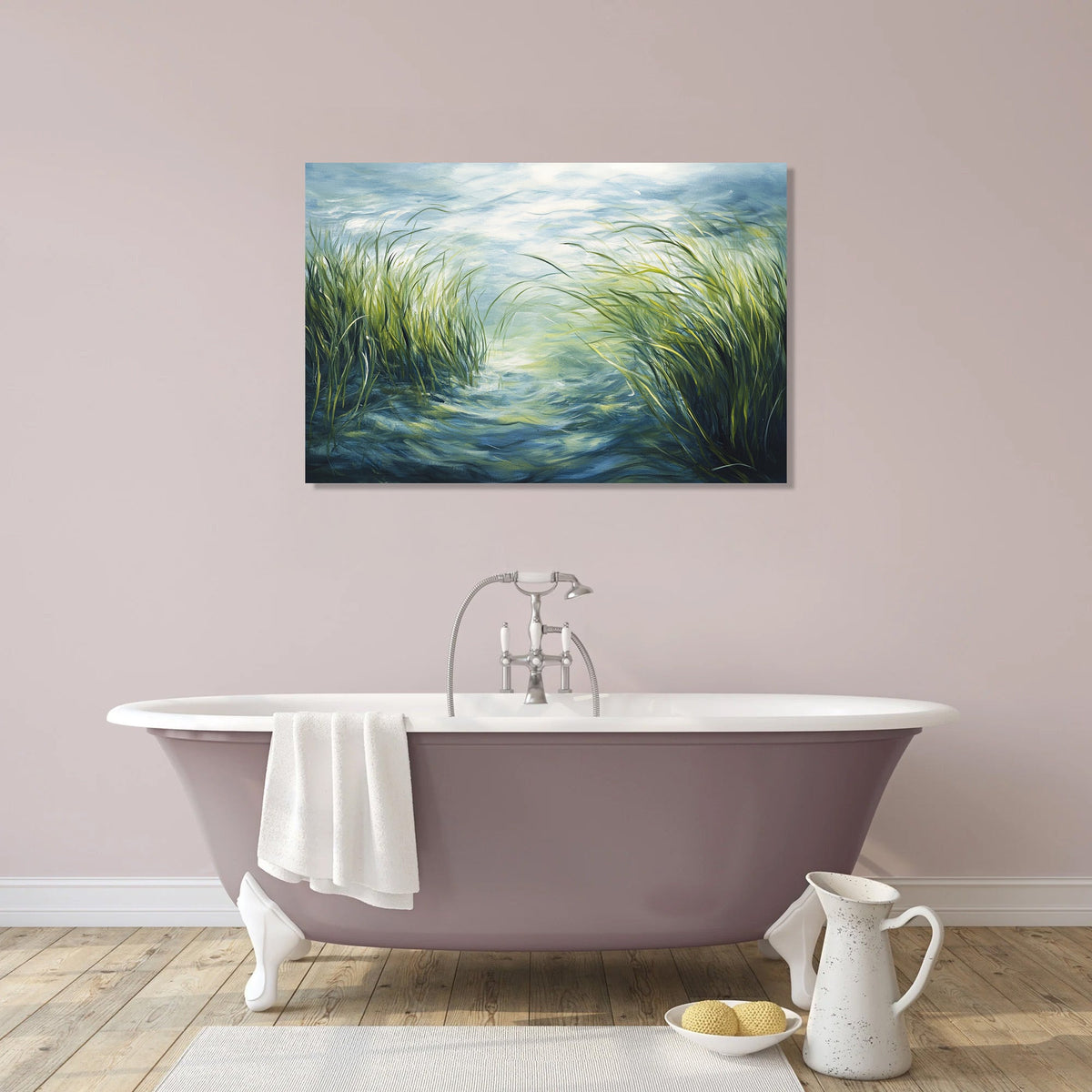 Seagrass Harmony Canvas