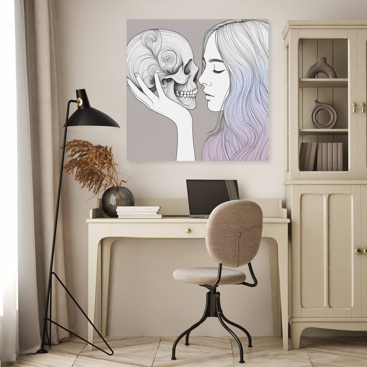 Serene Secrets Canvas