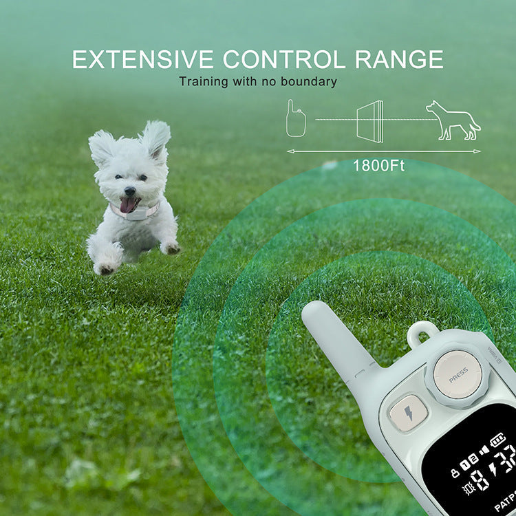 Prevent Dog Barking Bark Stopper Remote Control Training Shock Collar