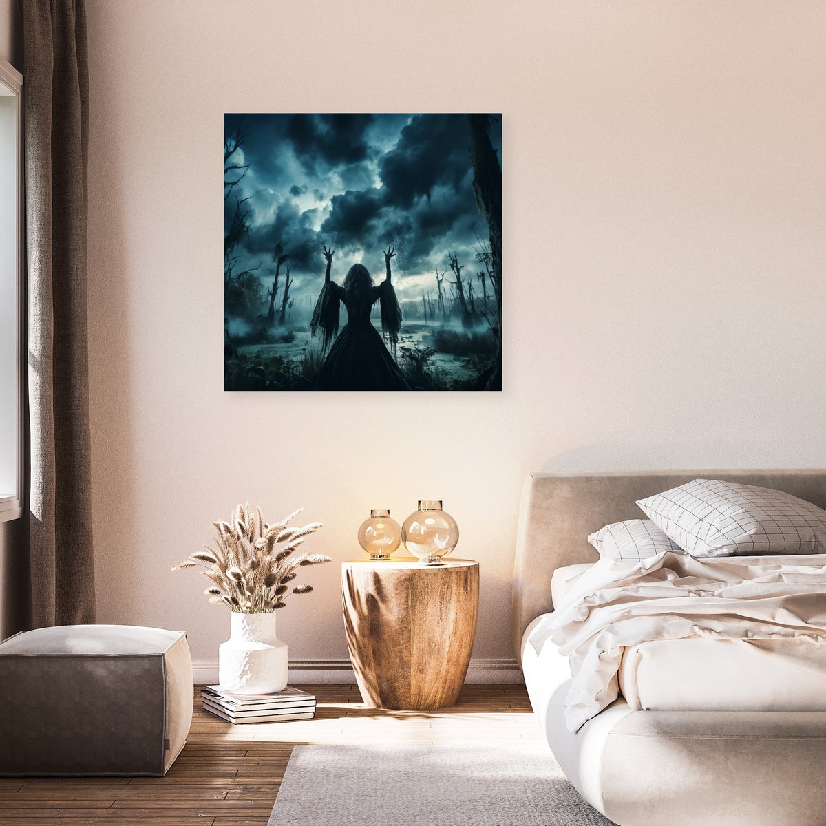 Swamp Witch's Spell Canvas