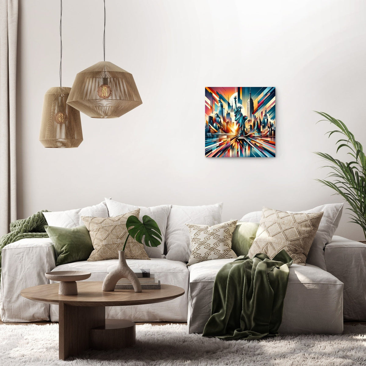 New York Rhythmscape Canvas