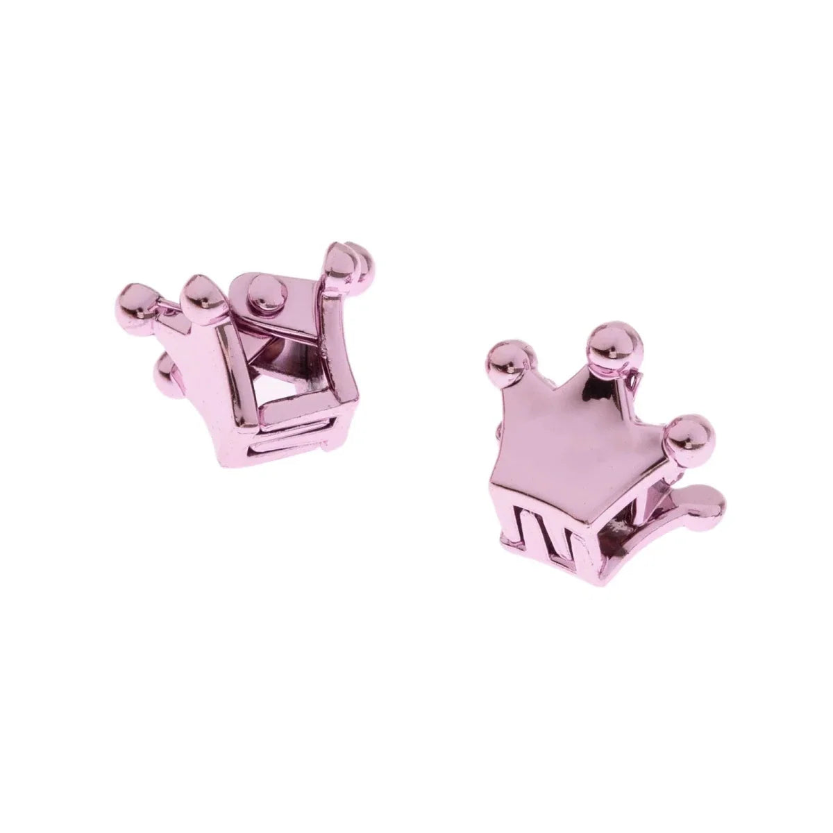 HelloBaby 10 Pack Metallic Mini Claw Clips (One Size) - Mixcolor Printed