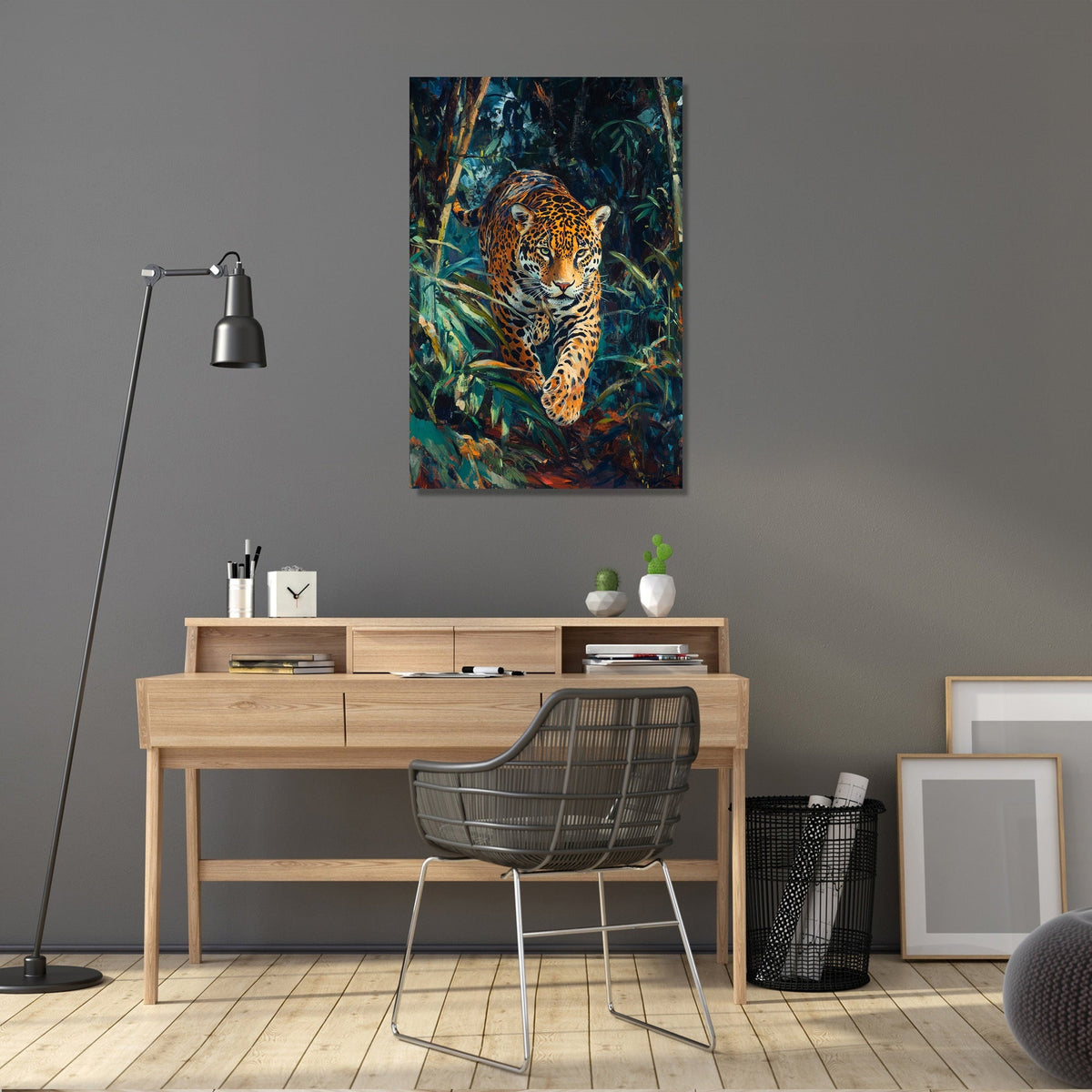 Jaguar's Shadow Canvas