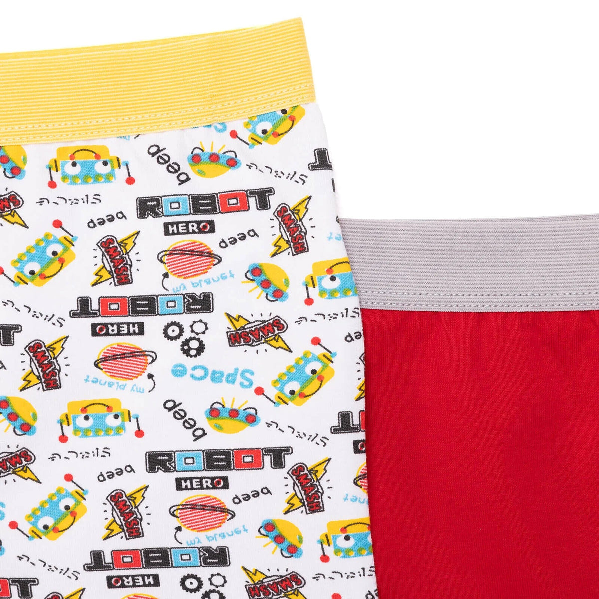 HelloBaby 3 Pack Robot Print Baby Boxer Shorts (2 Years to 5 Years)