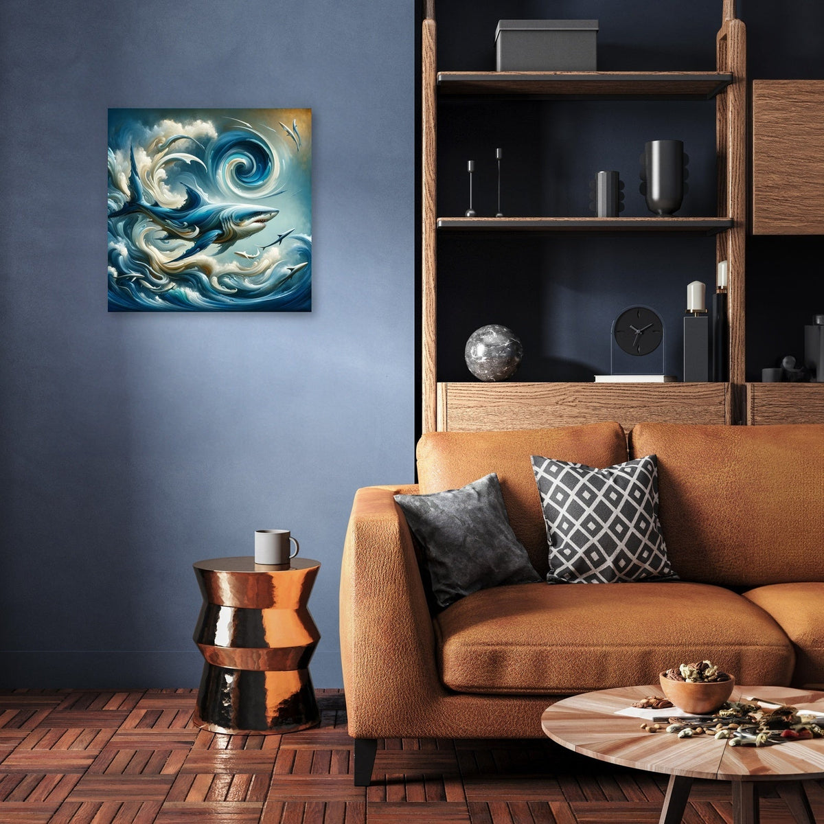 Ballet of the Sharks Canvas