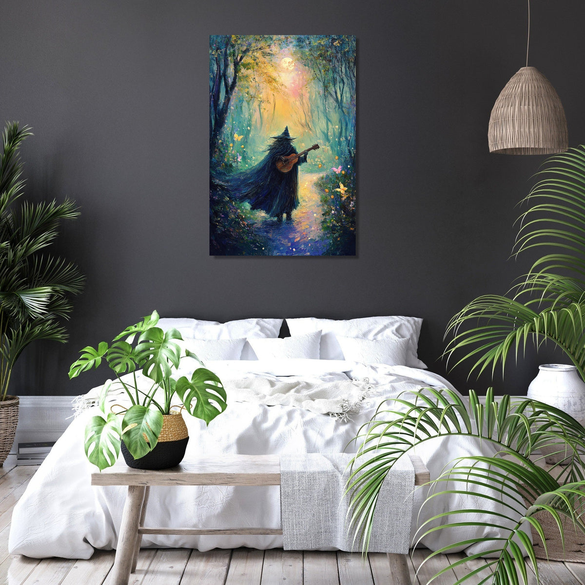 Enchanted Bard's Reverie Canvas
