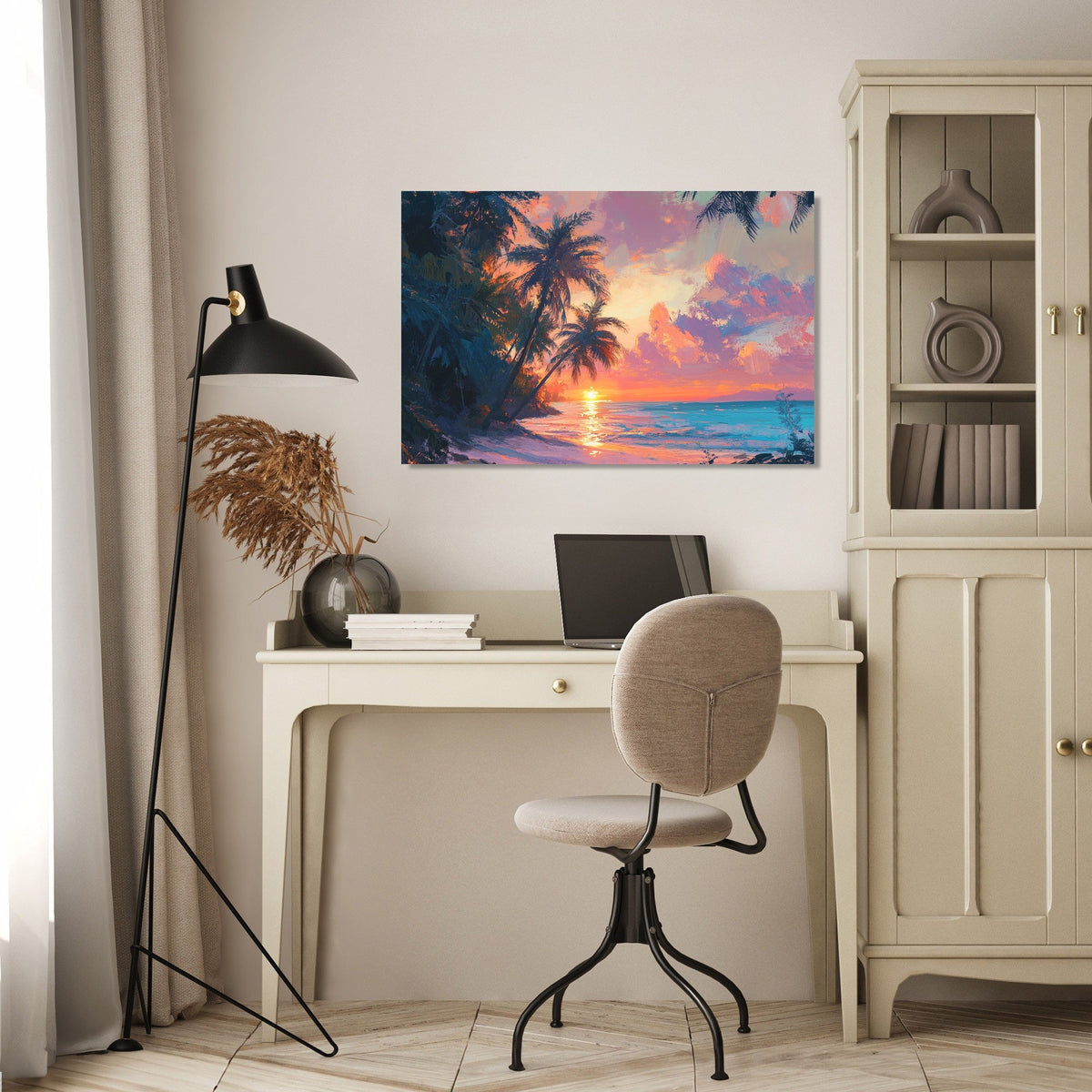 Tropical Sunrise Bliss Canvas