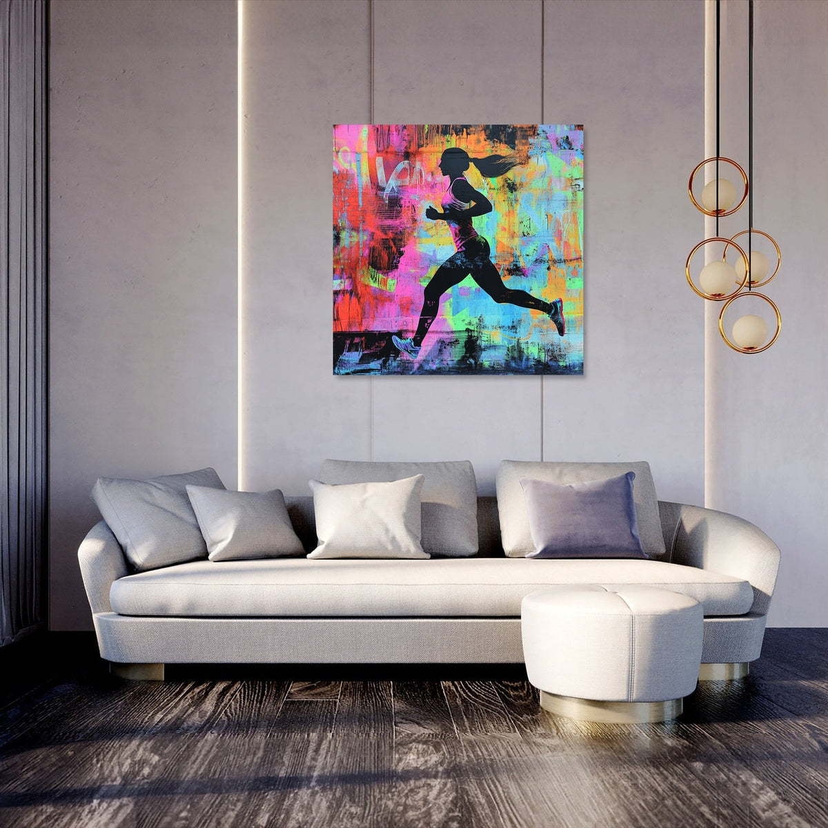 Breakthrough Runner Canvas