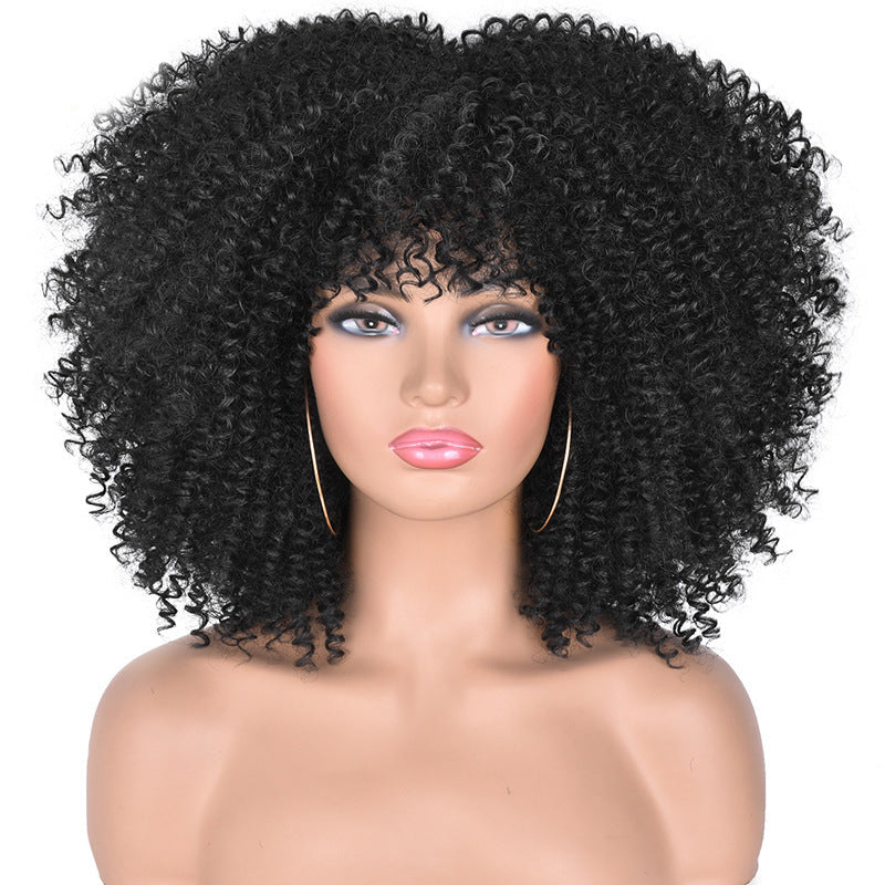 Heat-Resistant Synthetic Hairpiece
