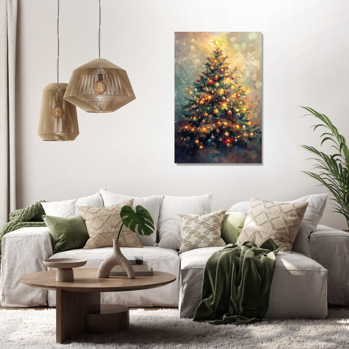 Festive Glow Canvas
