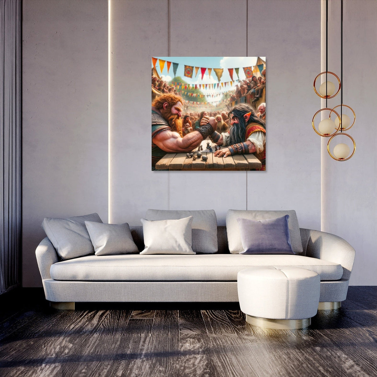 Festival of Strength Canvas