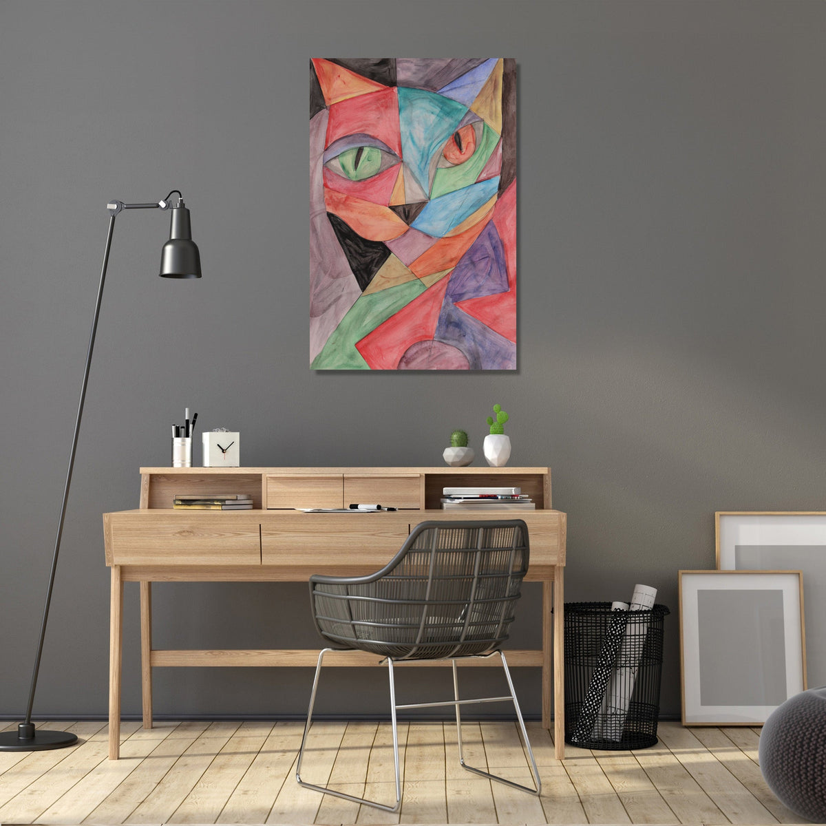 Feline Perspectives Canvas