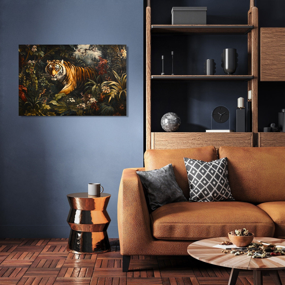 Tiger's Lethal Gaze Canvas