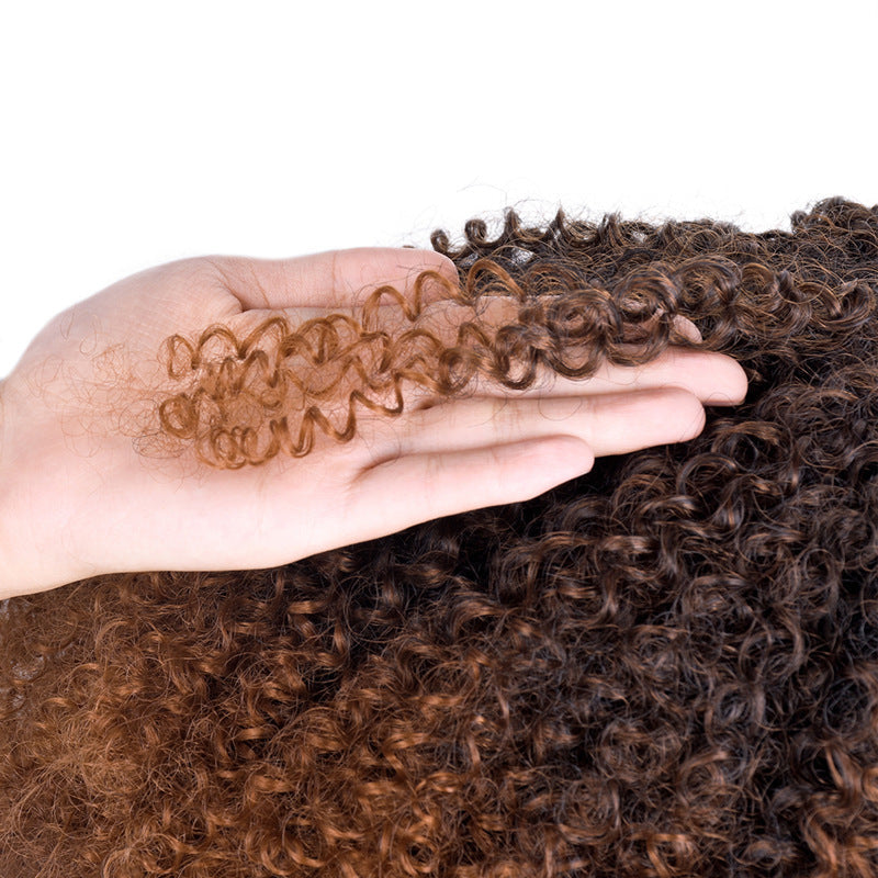 Heat-Resistant Synthetic Hairpiece