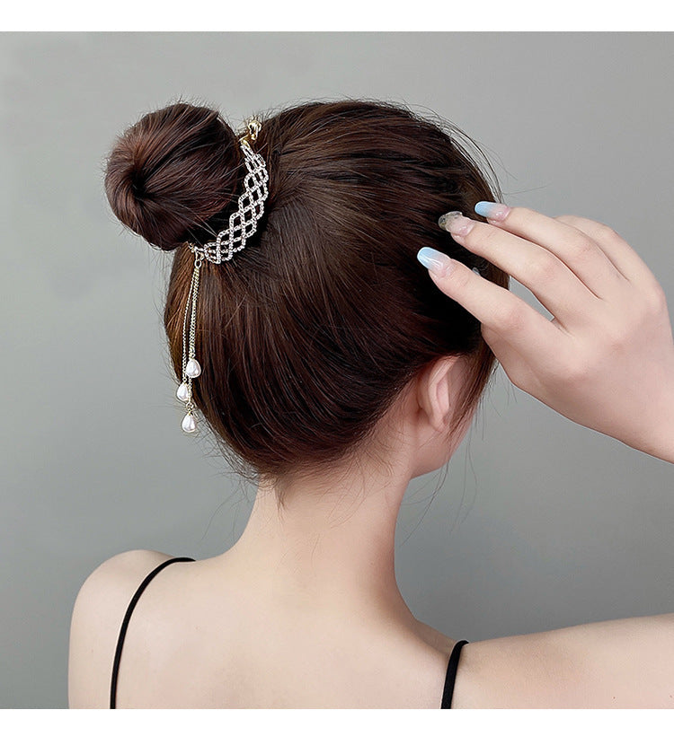 Ponytail Hair Clip for Women - Ball Head Bun Style