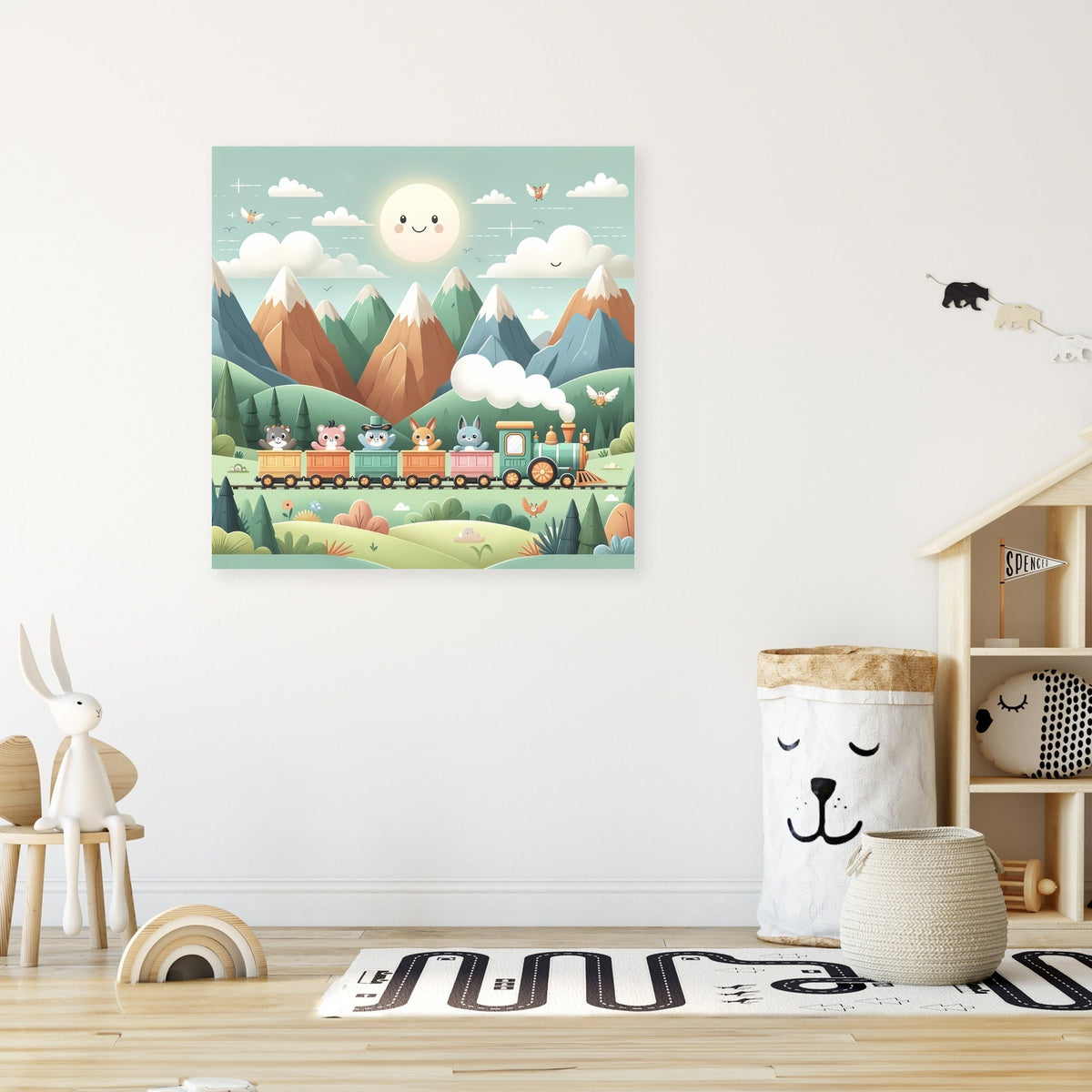 Mountain Express Canvas