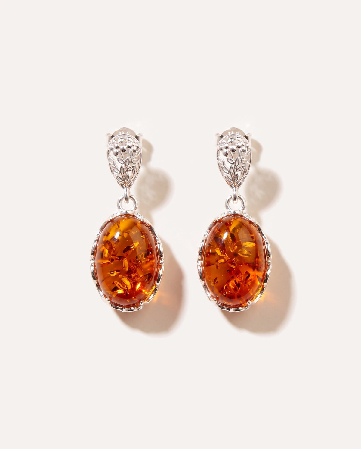 Demi Amber Drop Earrings