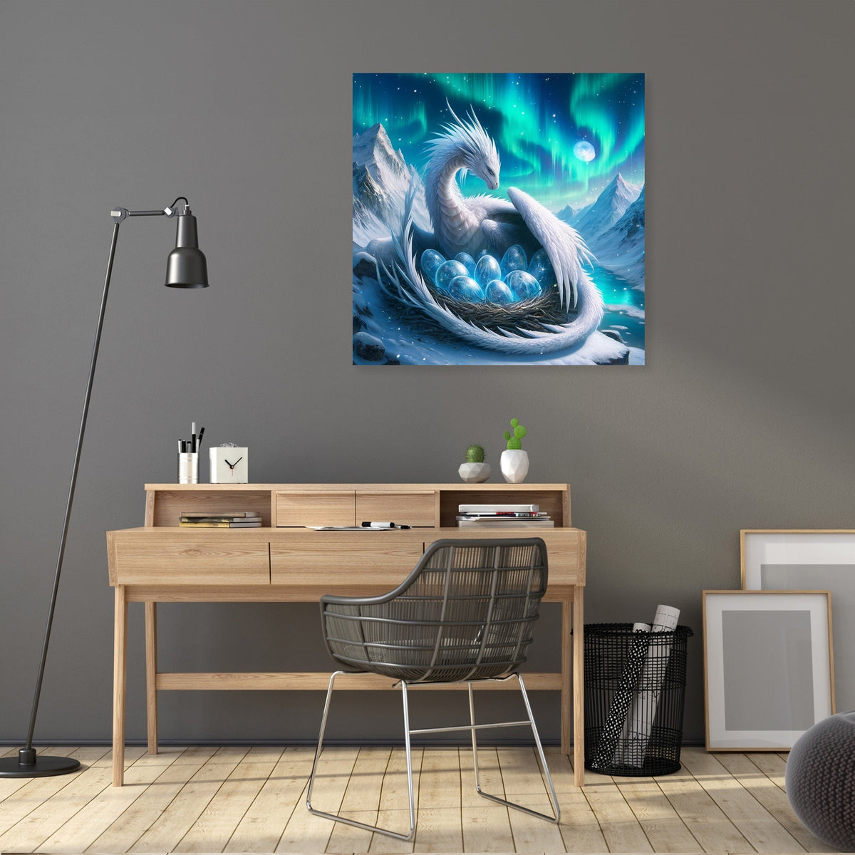 Moonlit Guardian Canvas