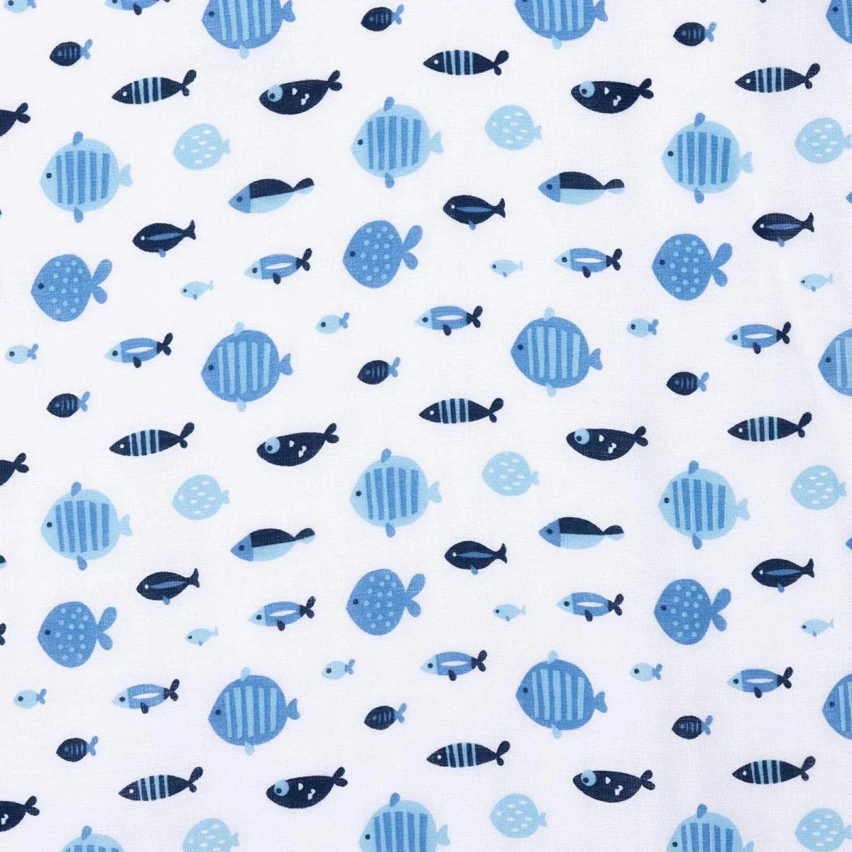 Mollia Muslin Baby Blanket (80 x 100 cm) - Blue