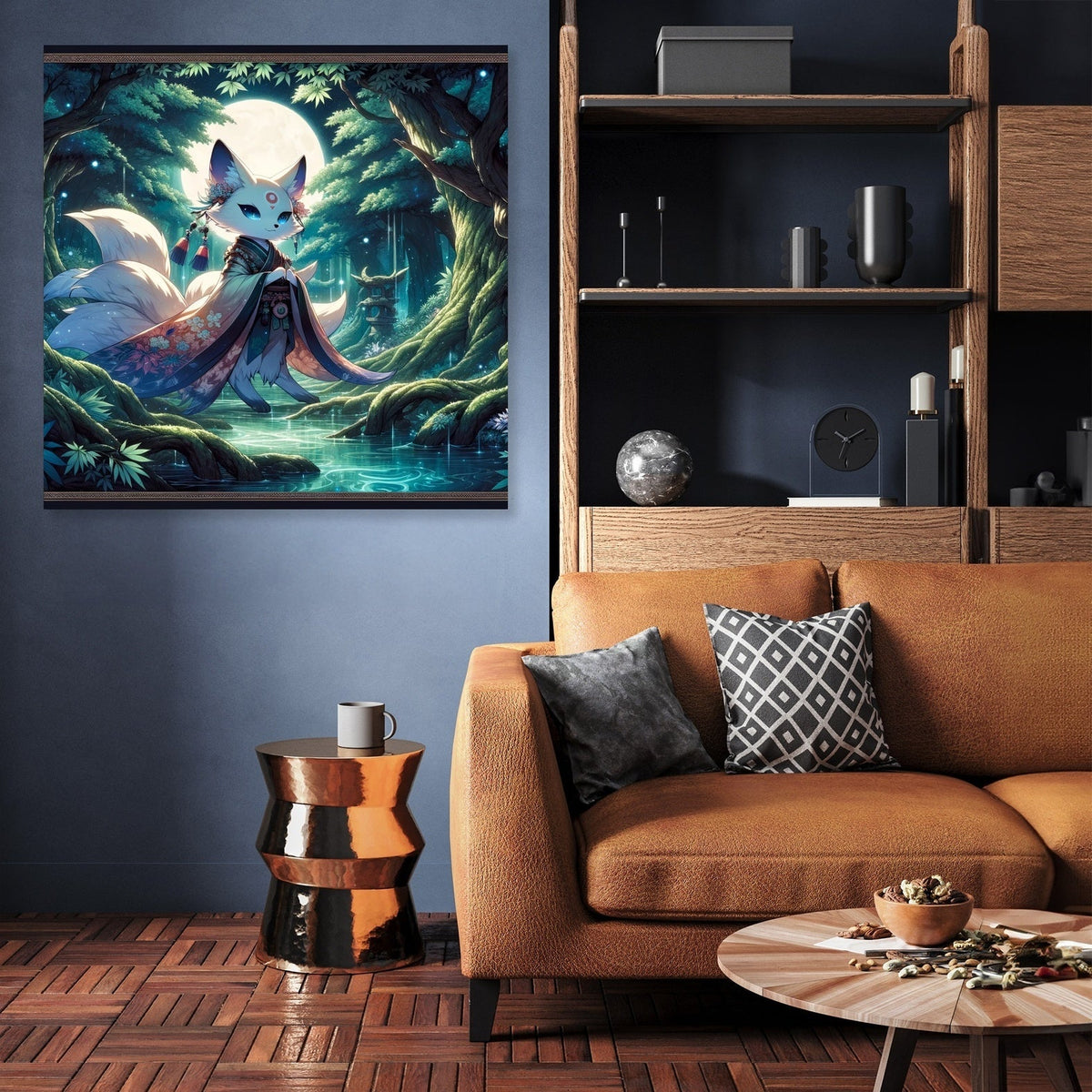 Mystical Moonlight Canvas