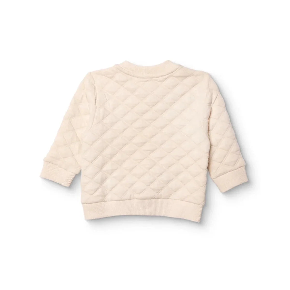 HelloBaby Grandad Collar Quilted Baby Cardigan (6-9 Months to 4-5 Years) - Ecru