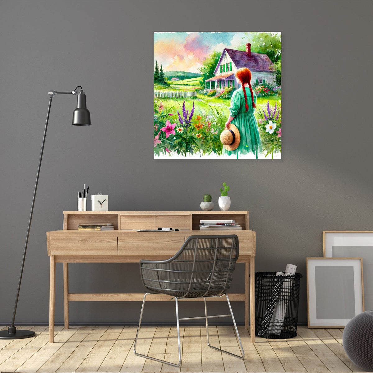 Anne's Dreamy Countryside Canvas