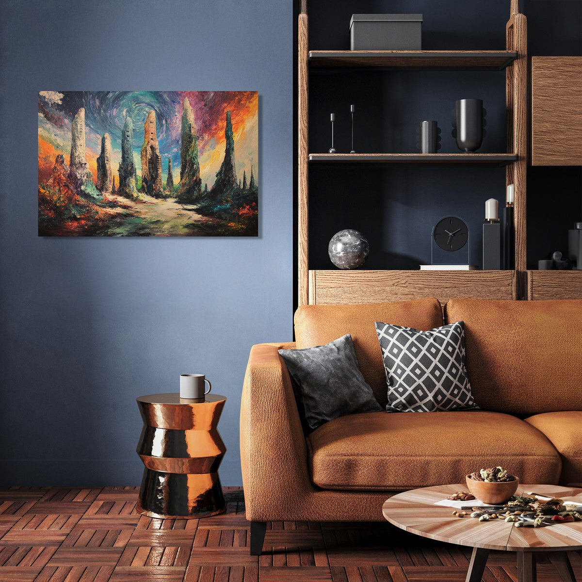 Alien Monument Canvas