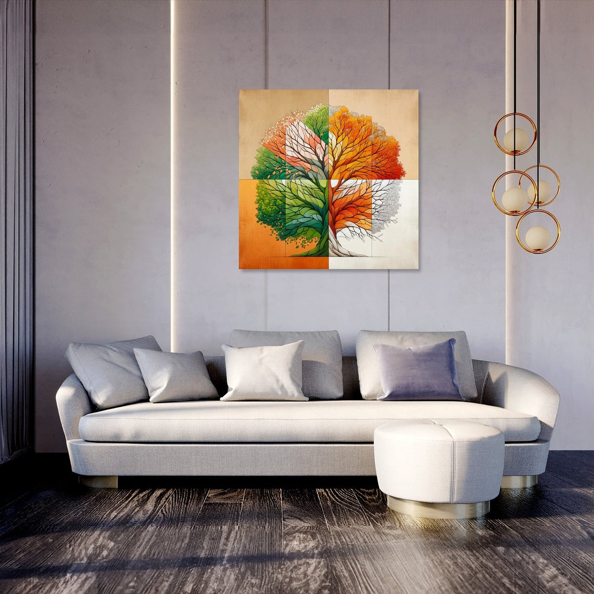 Seasonal Cycles Canvas