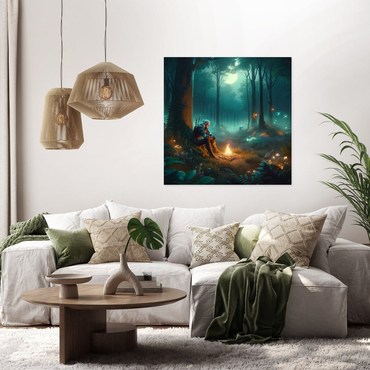 Twilight Forest Canvas