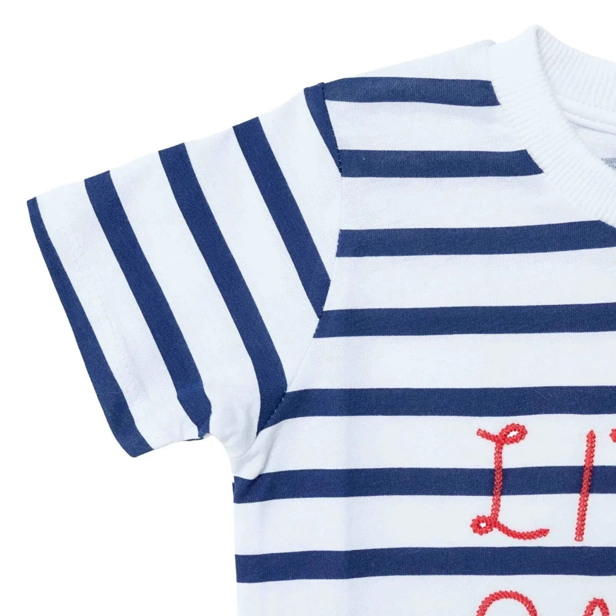 HelloBaby Printed Short Sleeve Jersey Baby T-Shirt (3-6 Months to 4-5 Years) - Navy Printed