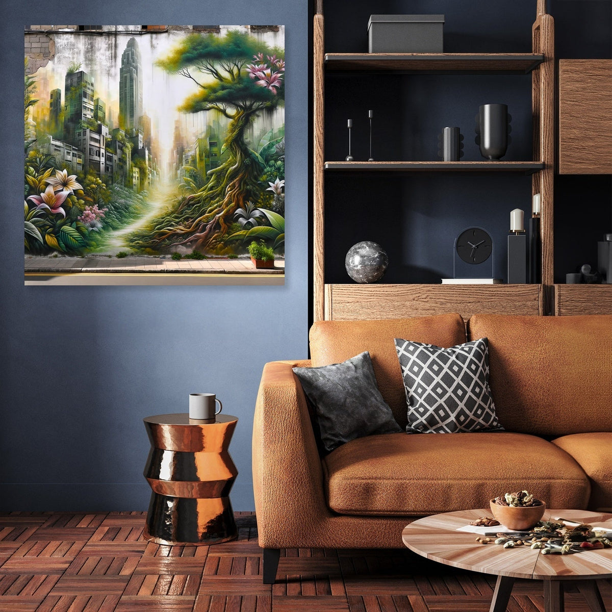 Urban Flora Canvas