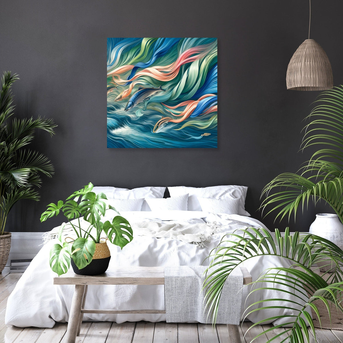 Silken River Canvas