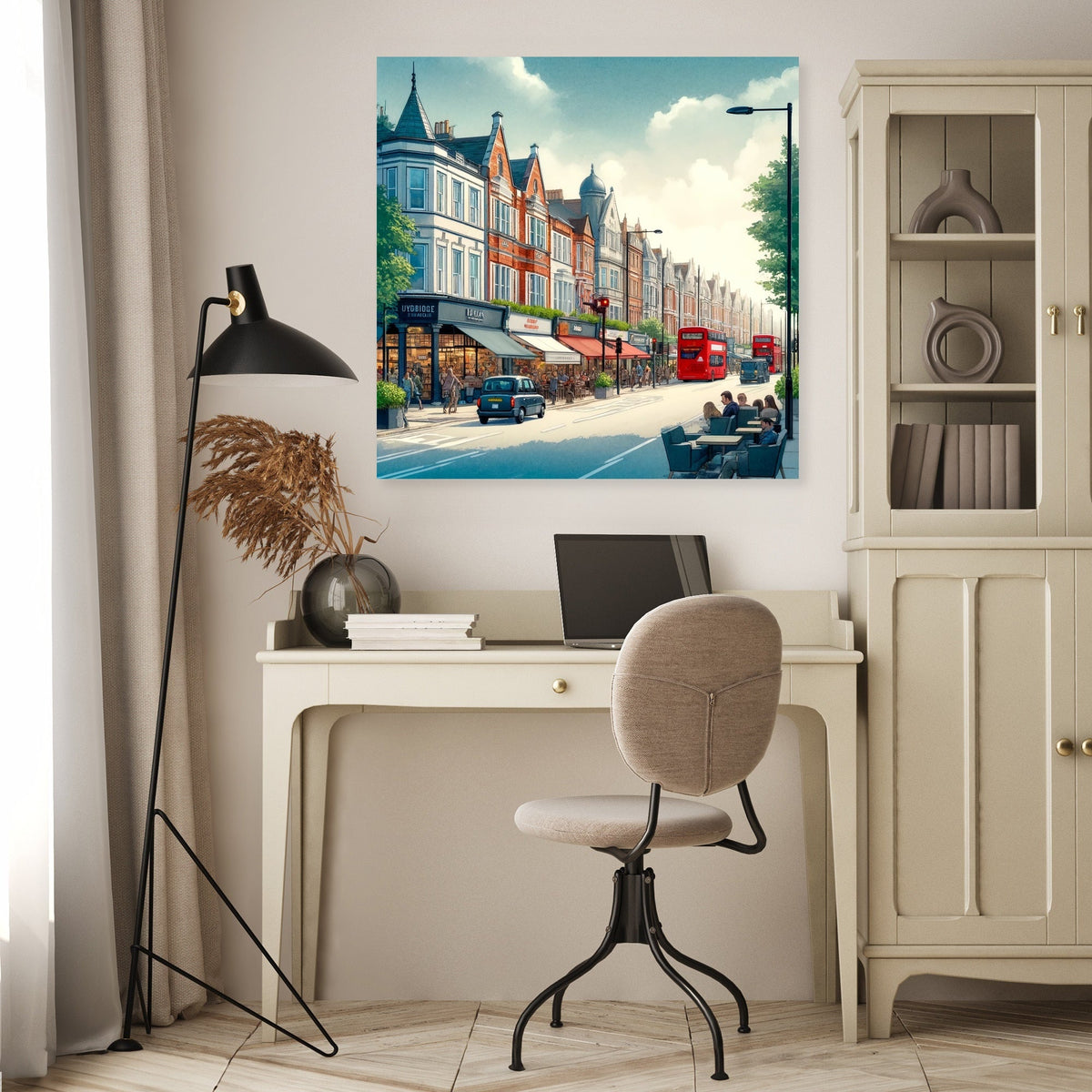 Uxbridge Road Ealing Canvas