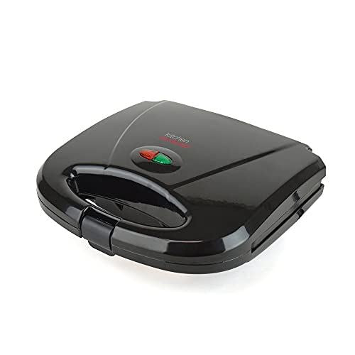 KitchenPerfected 2 Slice Sandwich & Omelette Maker - Black