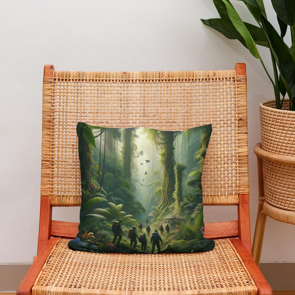 Rainforest Quest Cotton Cushion