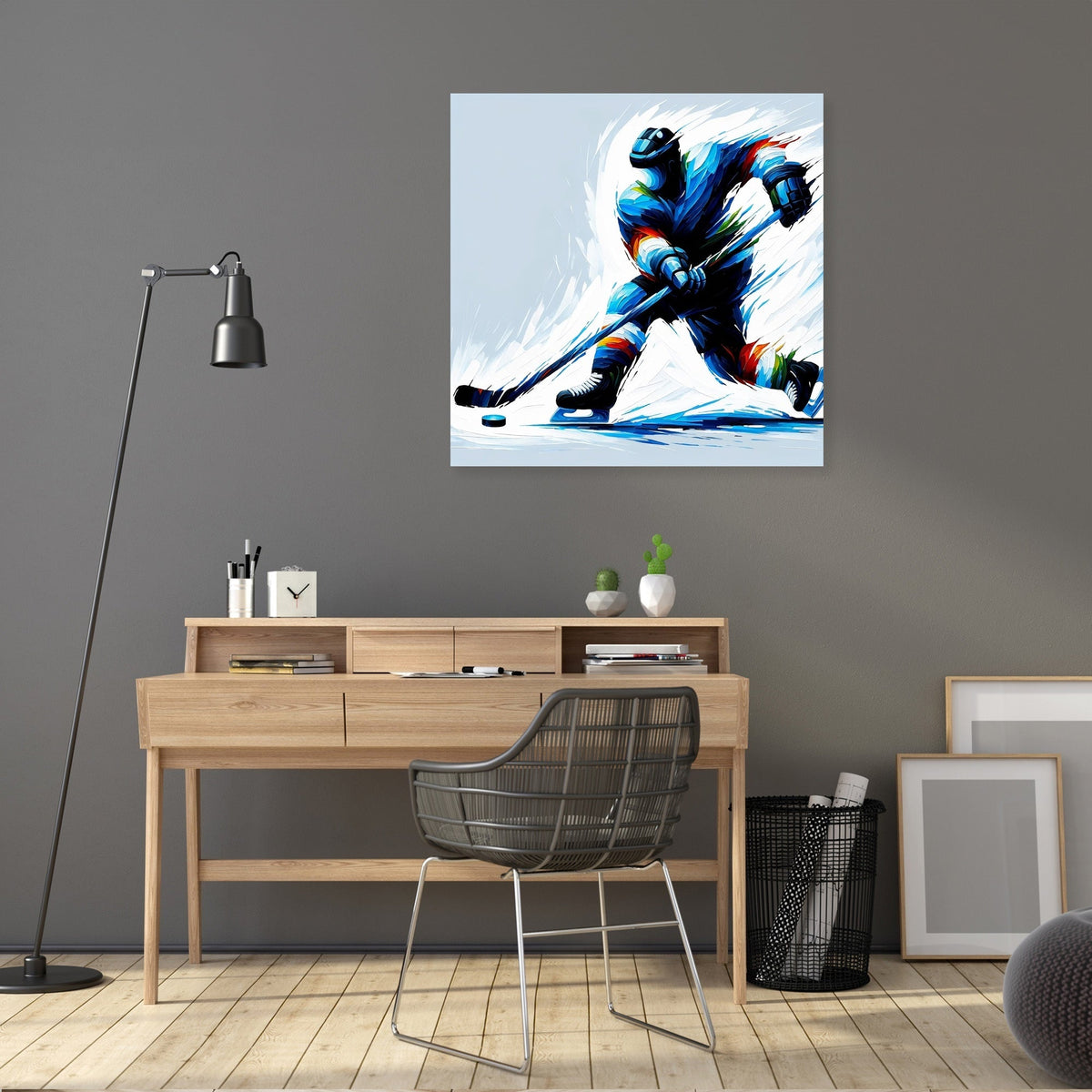 Icy Shot Canvas